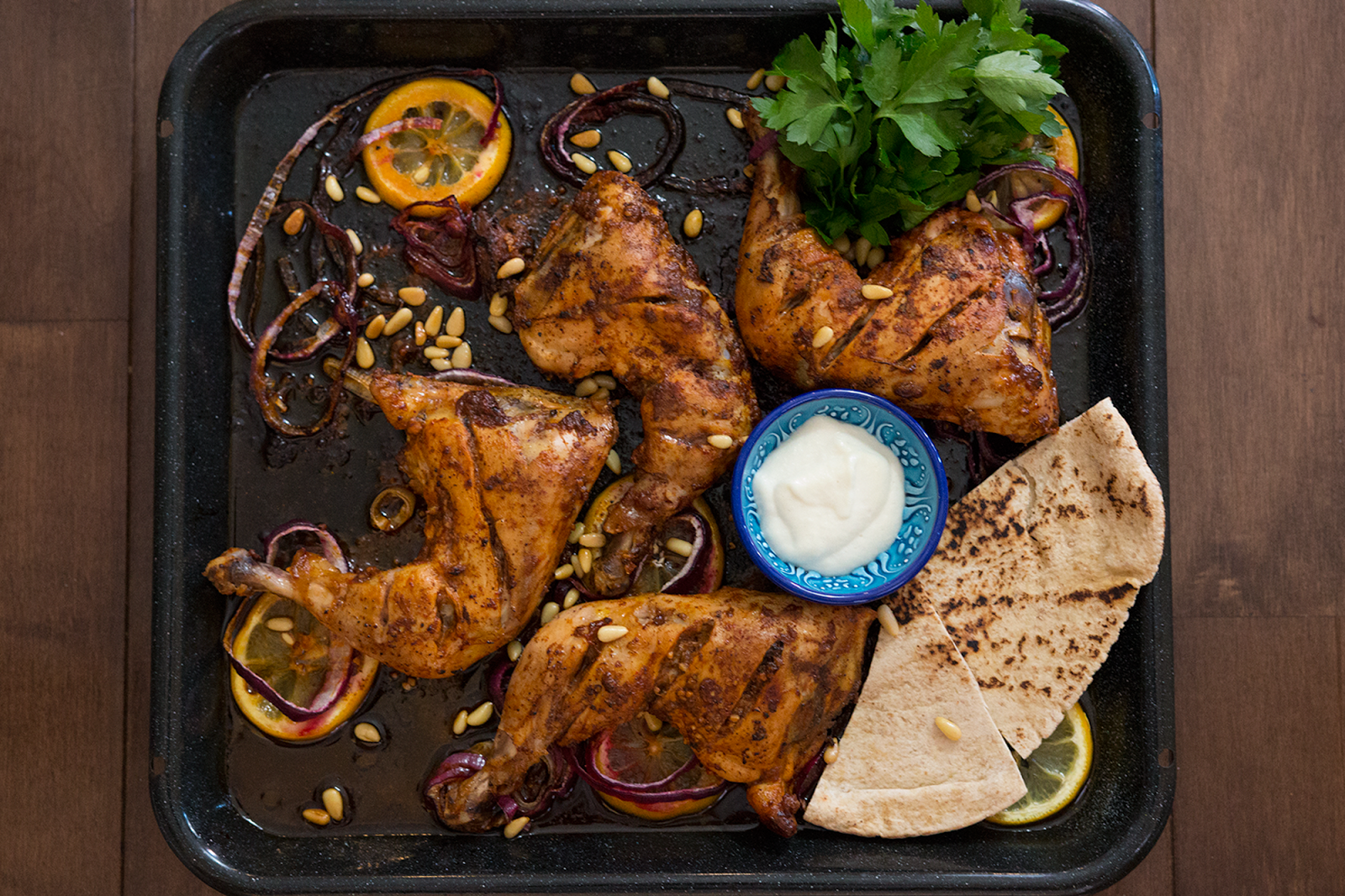 Middle Eastern Roast Chicken