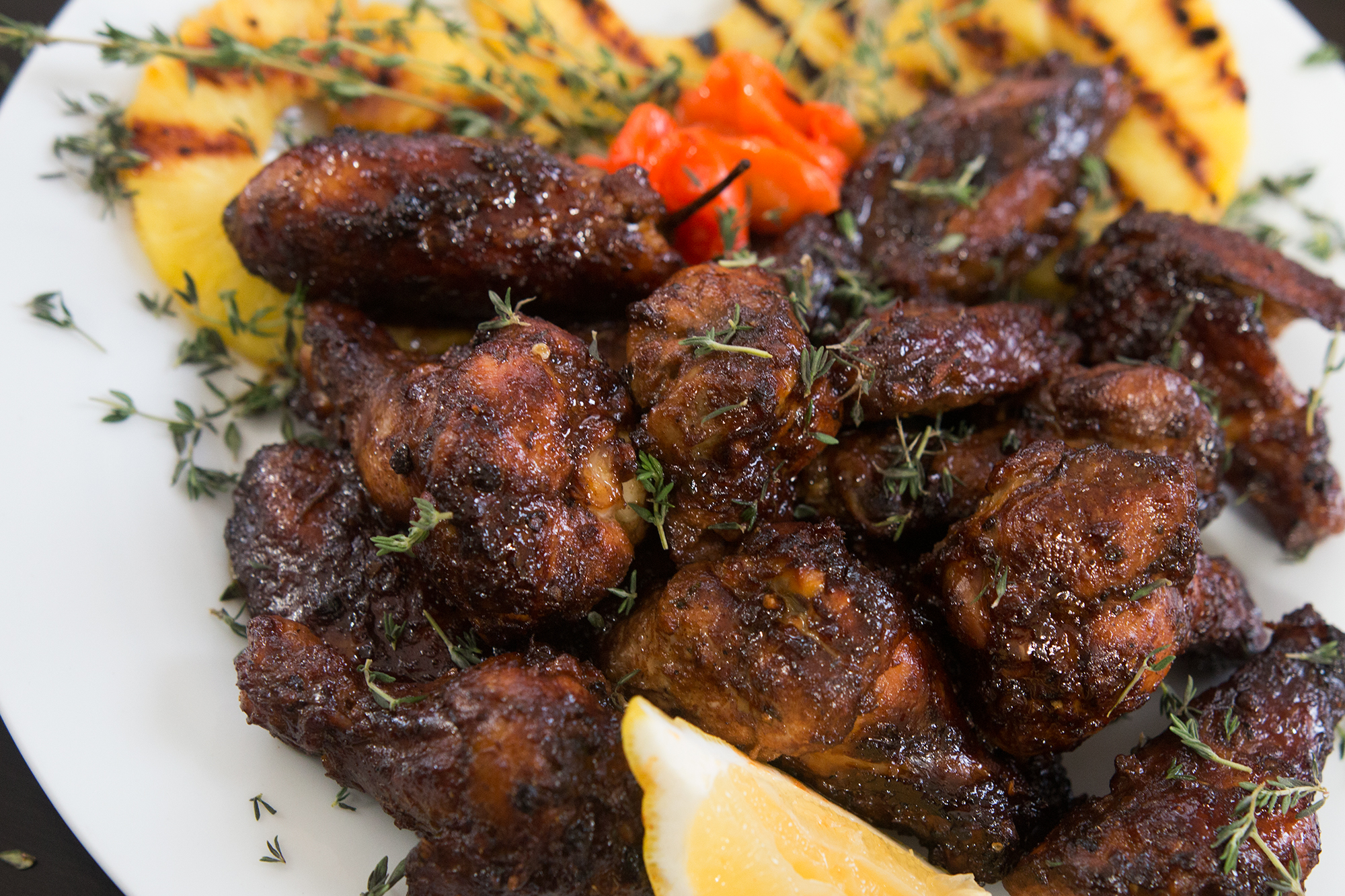 SUPER BOWL perfect JERK Wings - DOUBLE baked image