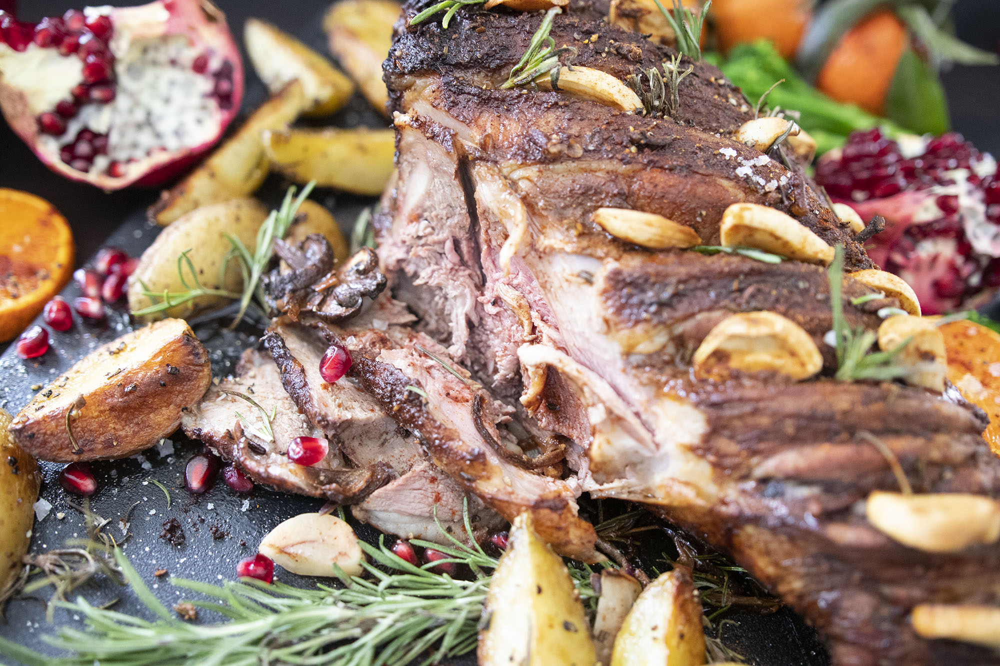 Holiday Leg of Lamb - Kravings Food Adventures