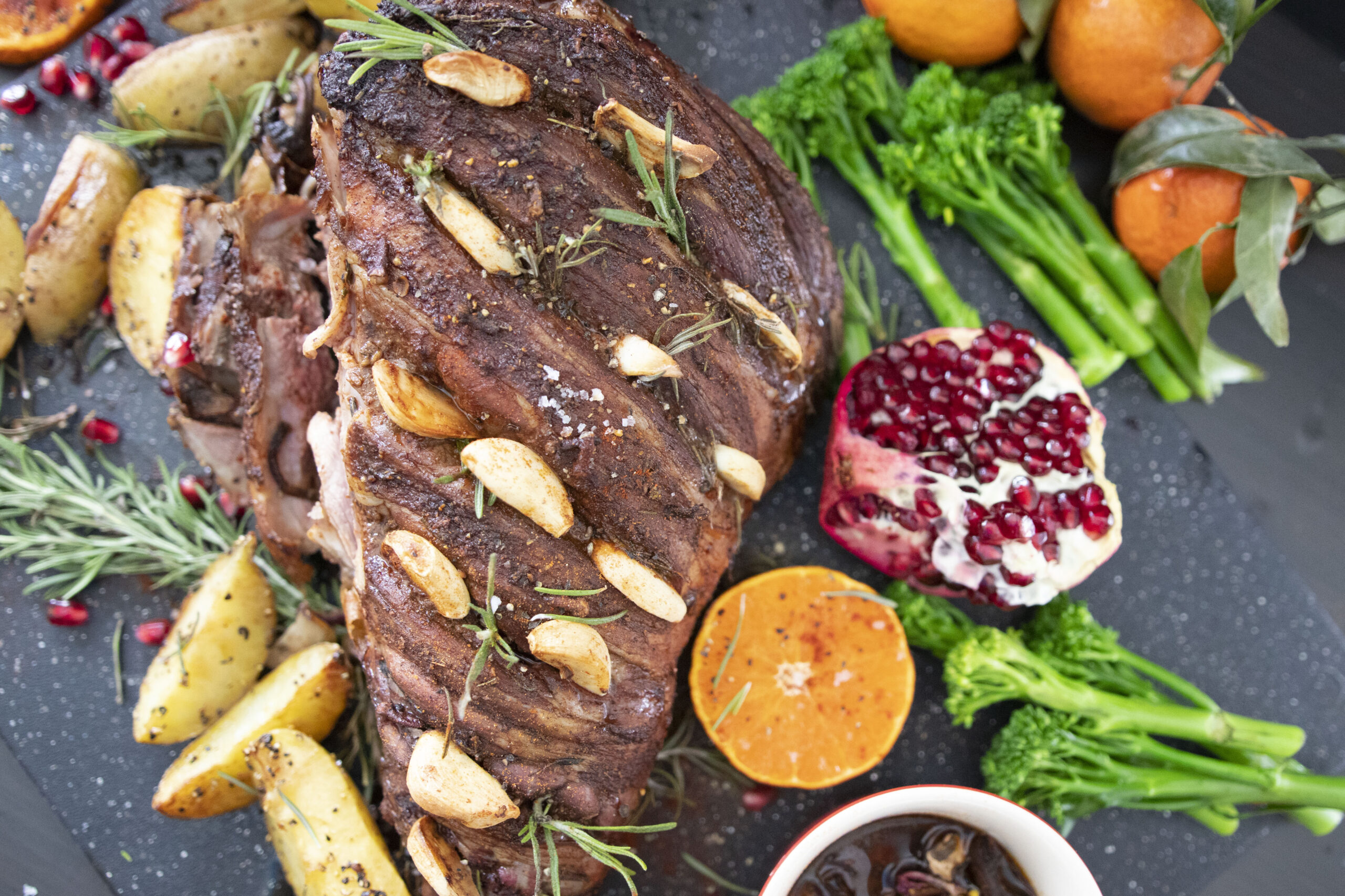 Holiday Leg of Lamb - Kravings Food Adventures