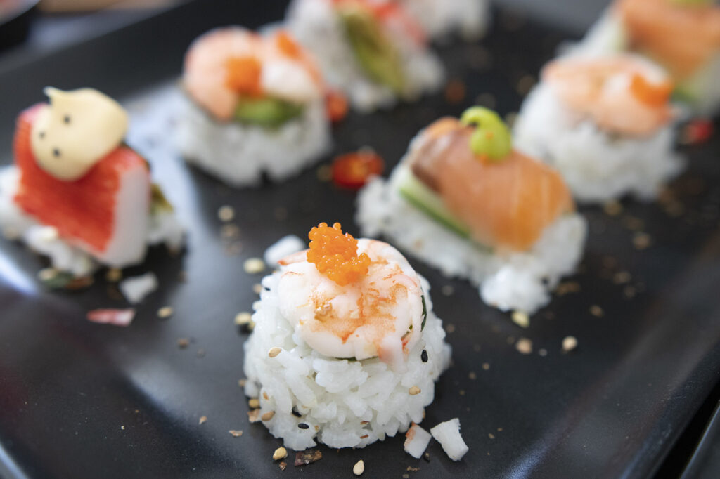 Ice Cube Tray Sushi Recipe