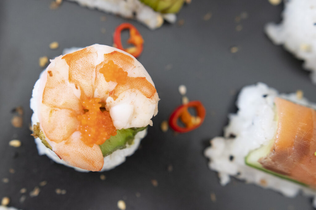 Ice Cube Tray Sushi Recipe