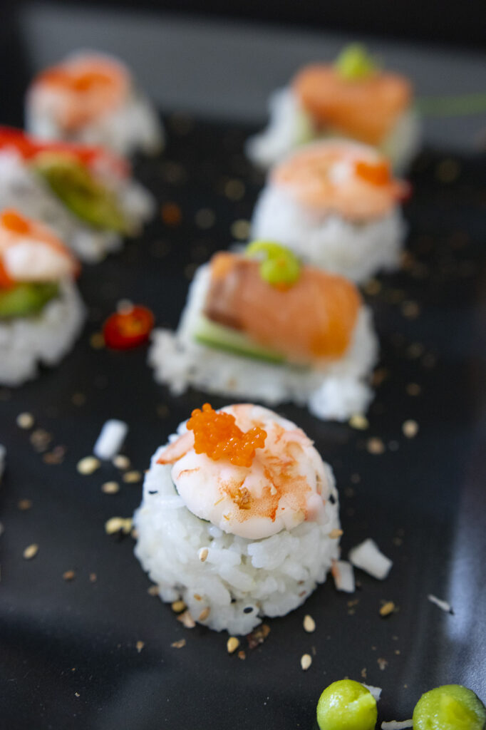 Ice Cube Tray Sushi Recipe