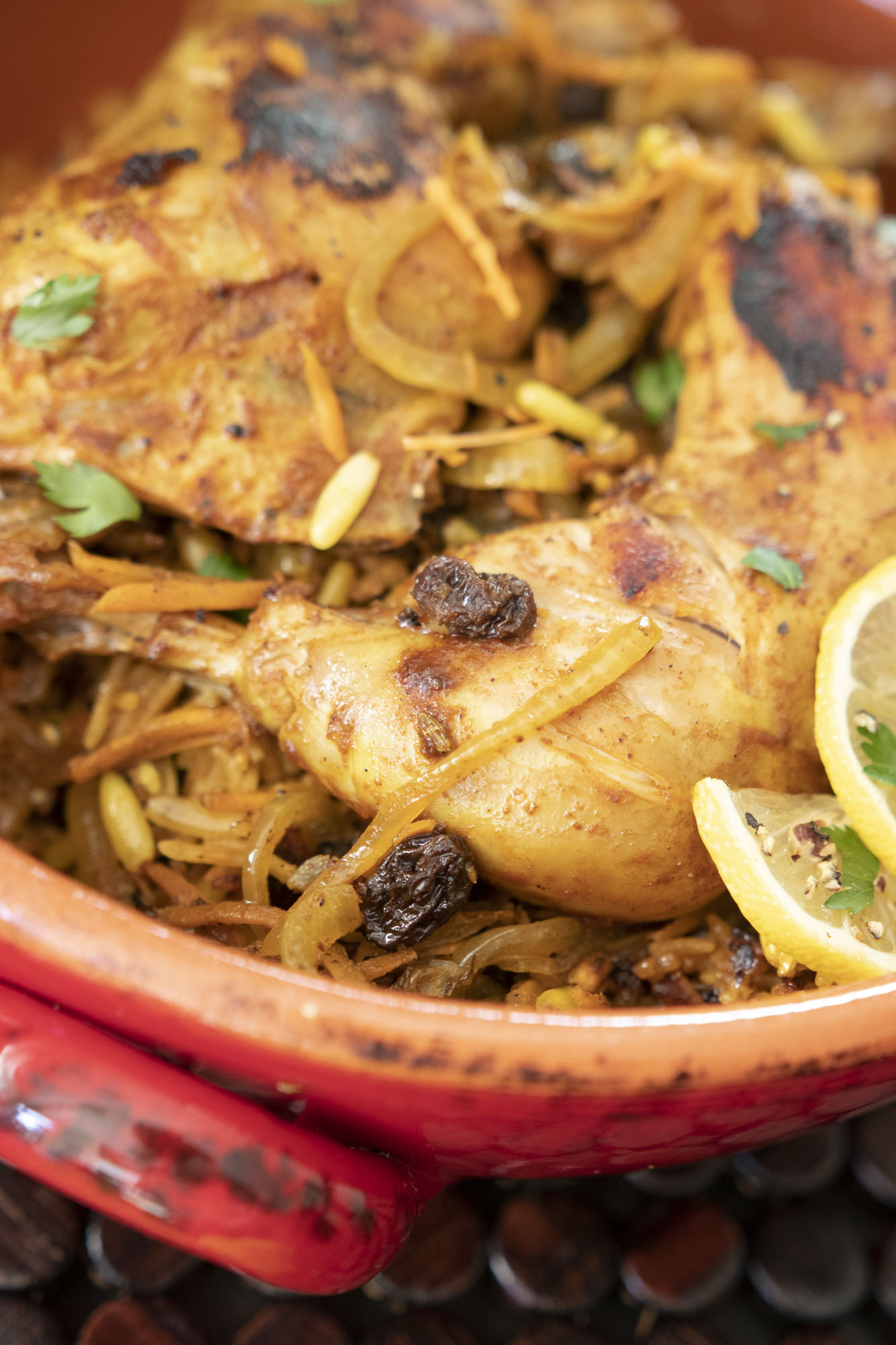 ONE POT Chicken Kabsa - Arabic Chicken and Rice