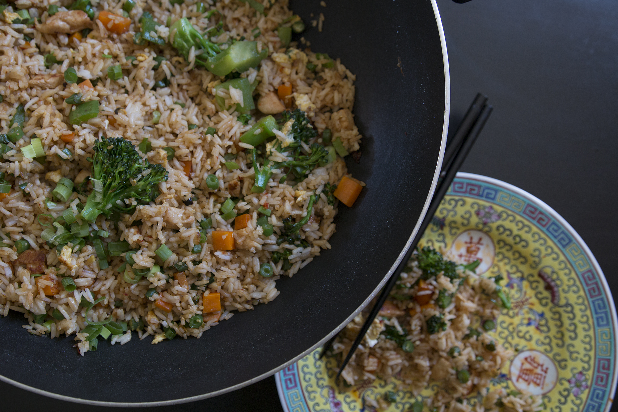 Chicken Fried Rice - Kravings Food Adventures