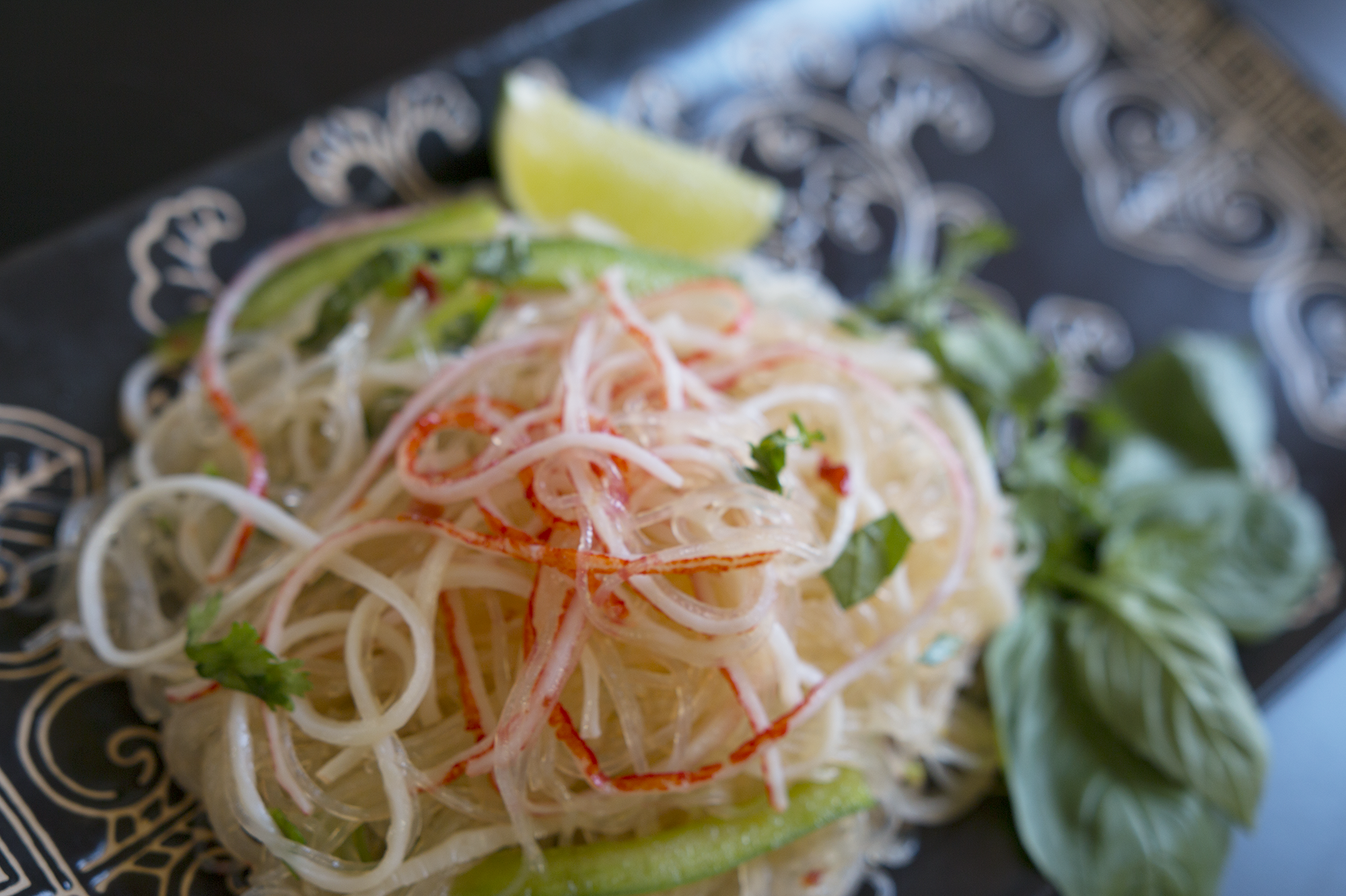 2000px x 1333px - Thai Crab Noodle Salad - Kravings Food Adventures