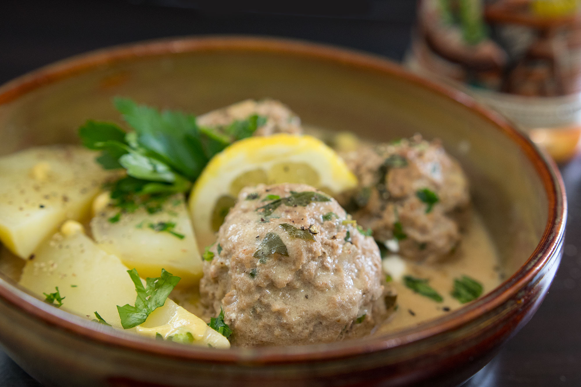 Konigsberger Klopse - German Meatballs - Kravings Food Adventures