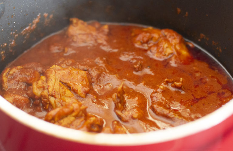 Chicken Vindalho or Vindaloo - Kravings Food Adventures