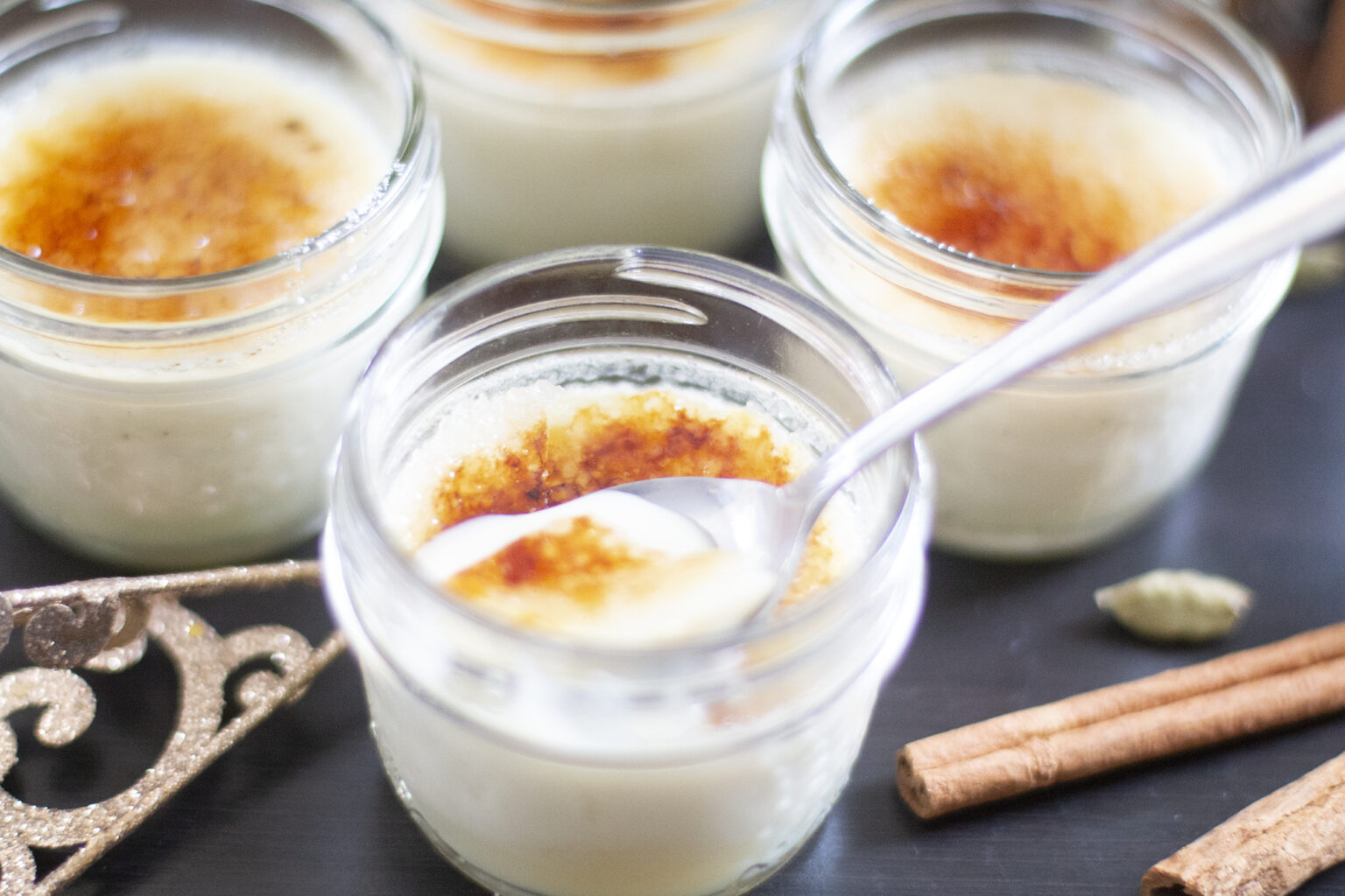 Spiced Coconut Creme Brulee | Dairy Free Holiday Dessert - Kravings ...