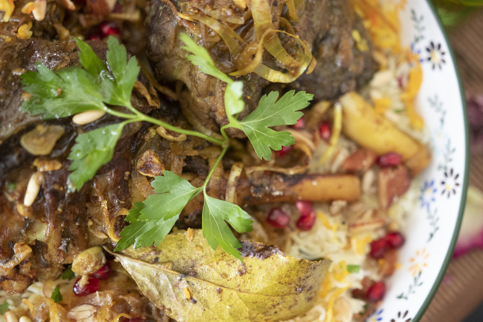 Persian Lamb Shanks - Kravings Food Adventures