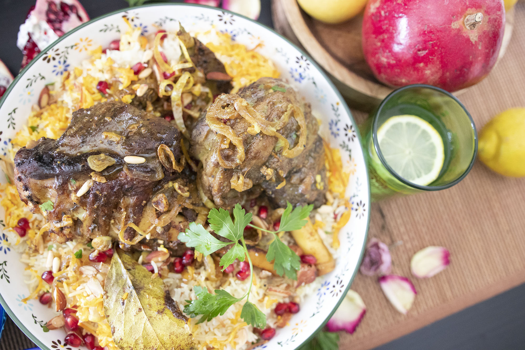 Persian Lamb Shanks - Kravings Food Adventures