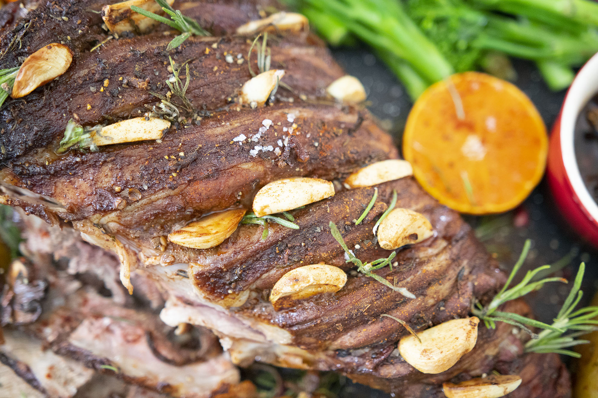 Holiday Leg of Lamb - Kravings Food Adventures
