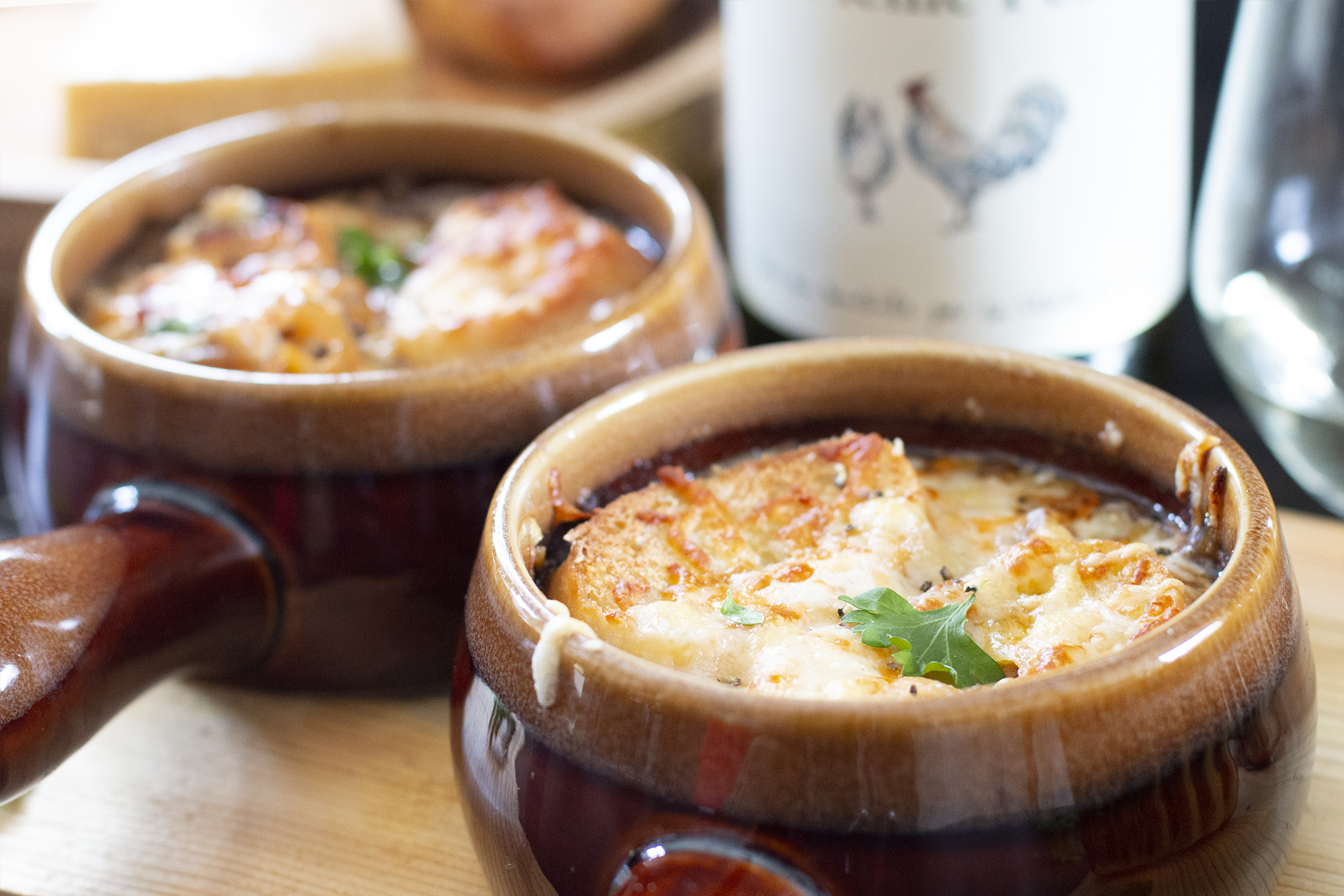 French Onion Soup - Dutch Oven or Instant Pot - Kravings Food Adventures