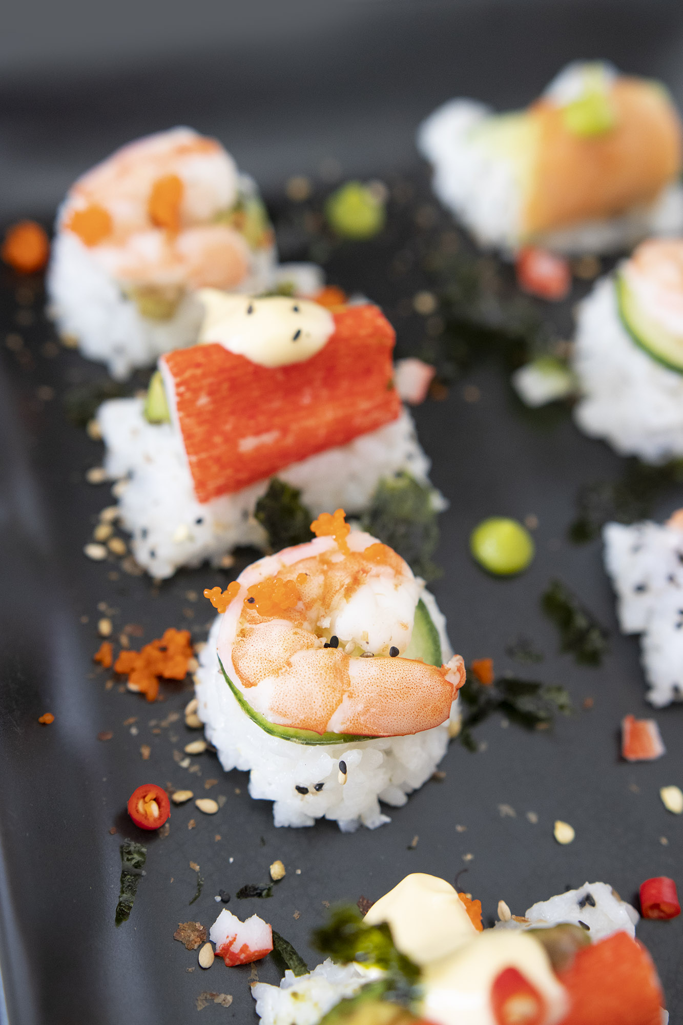 Ice Cube Tray Sushi Recipe