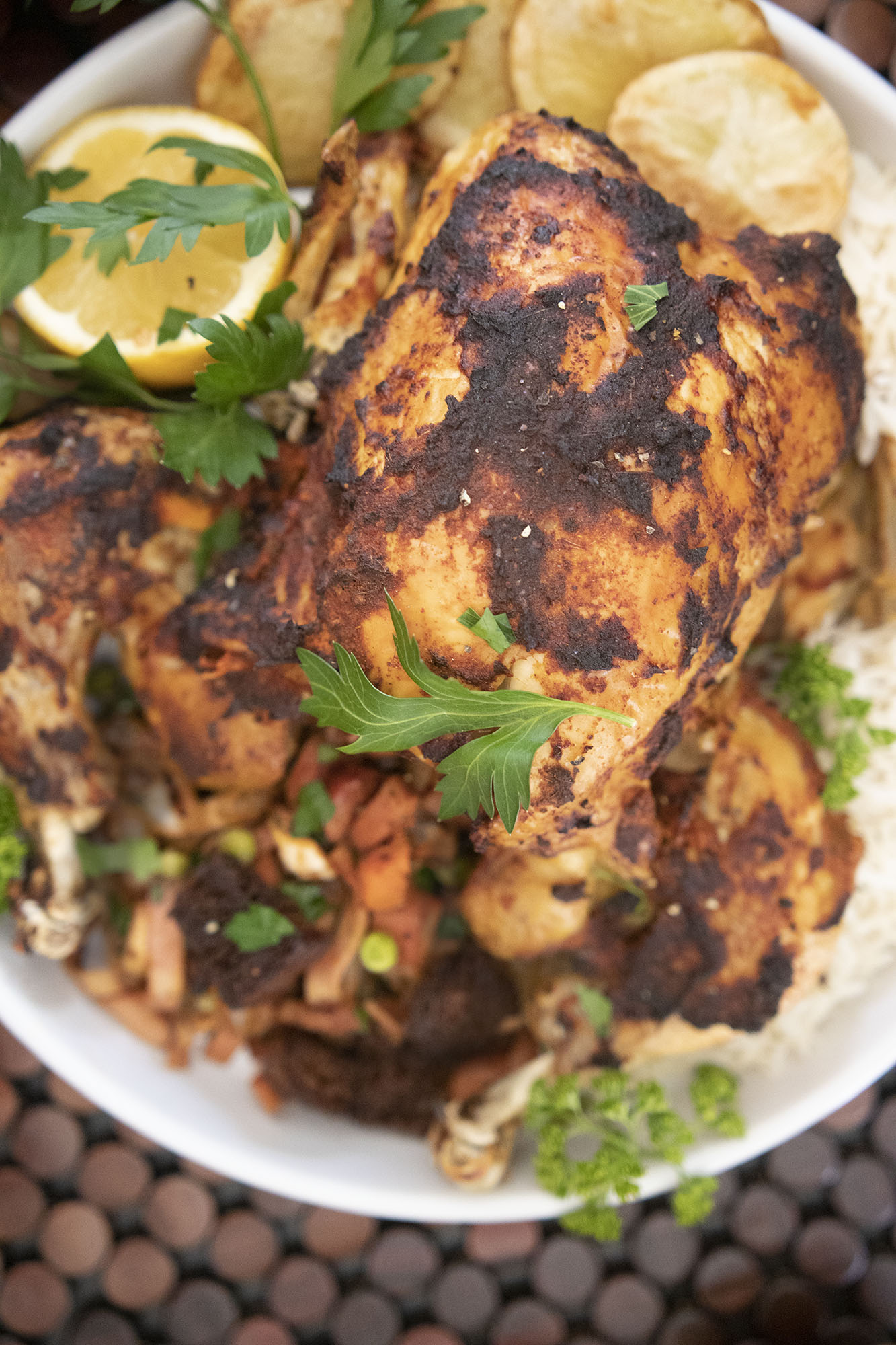 Goan Stuffed Chicken