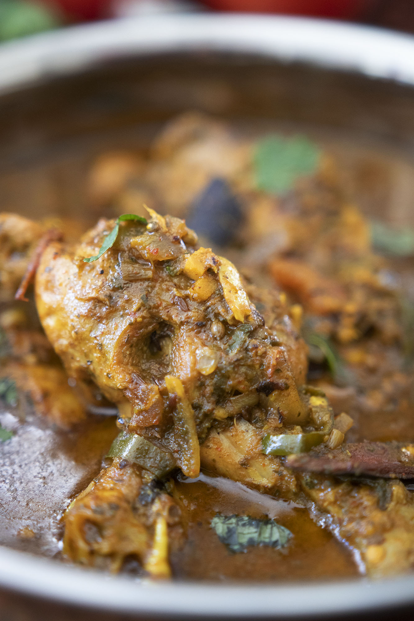 1333px x 2000px - Andhra Green Chilli Chicken - Kravings Food Adventures